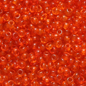 10EP235-1: Vintage French Transparent Orange#1 10/0 250GM