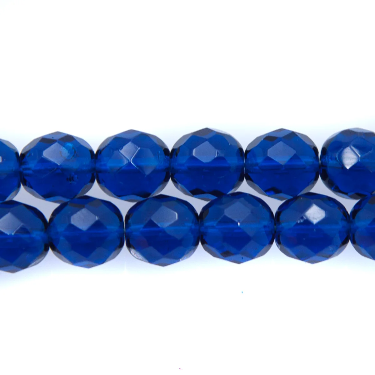 10FC268: CZ FACET RD TRANS Capri Blue 10mm-150PC