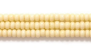 10SB151R: CZ Seed Bead Opaque Tan Effect 10/0-1HK
