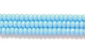10SB562R: CZ Seed Bead LT Turquoise Blue AB 10/0-1HK