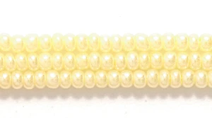 10SB622: CZ Seed Bead Pearl Yellow 10/0 5HK
