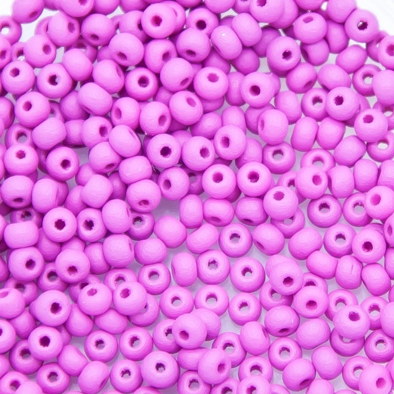 10SB998-PLMR: CZ Seed Bead Permalux Purple Matte 10/0 - 25GM