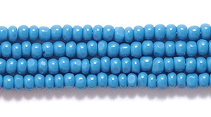 11SB167-C: CZ Seed Bead True Cut Op Slate Blue 11/0 6HK