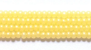 11SB622-TA: CZ Seed Bead Terra Pearl Opal Maize Yellow 11/0 6HK