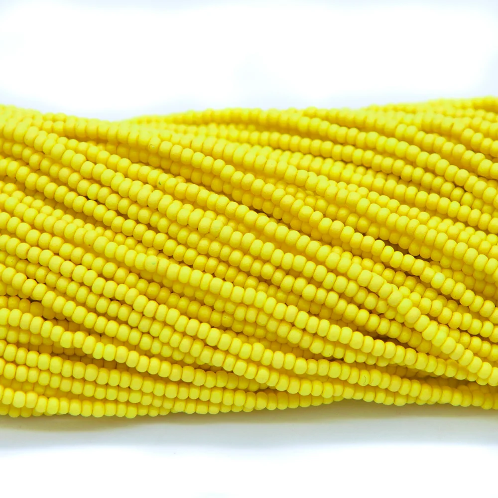11SB921-PM: CZ SB Permalux Light Yellow Matte 11/0 6HK