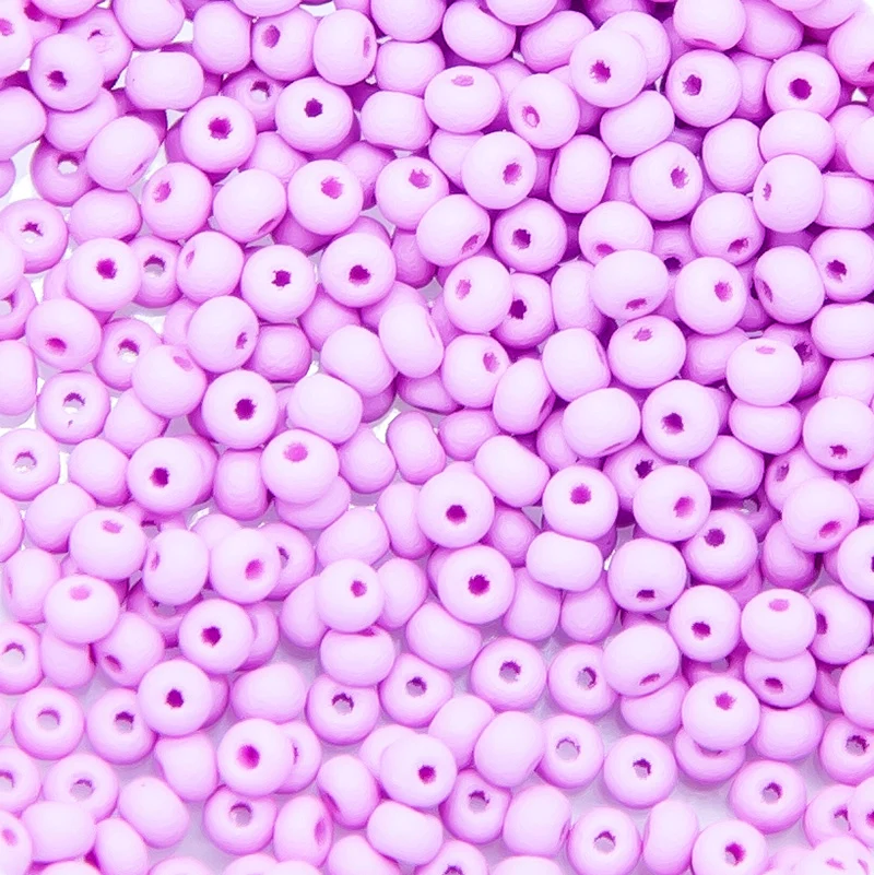 11SB995-PLMR: CZ Seed Bead Permalux Violet Matte 11/0 - 25GM