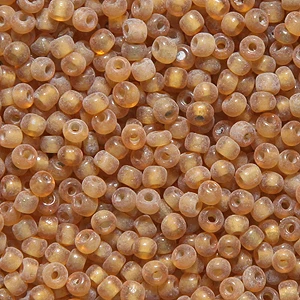 11SV253-30: Vintage Venetian Transparent Gold #30 Frosted 11/0 500 Grams