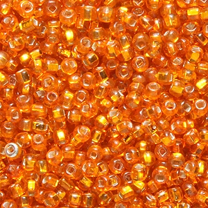 11SV435-5: Vintage Venetian S/L Orange #5 11/0 500 Grams