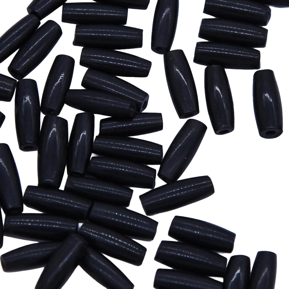 12HP109-T: Buffalo Horn Pipe 1/2 Inch 4-5mm Thin 50 Pieces