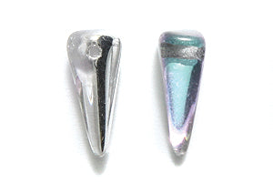 13DP505-LT: Preciosa Ornela 6x13mm Crystal Vitrail Light Villa Beads 100pc