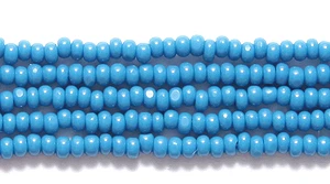 13SB167-C: CZ Seed Bead Charlotte Opaque Slate Blue 13/0 - 18HK