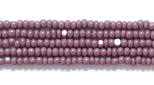 13SB198-CR: CZ Seed Bead Charlotte Opaque Dark Purple 13/0-1HK