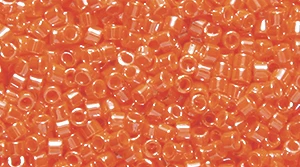 14SD332R: DB1563 Delica Opaque Luster Manderin 11/0 - 9GM