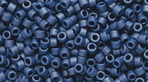 14SD878-M: DB377 Delica Metallic Royal Blue Matte 11/0 - 100GM