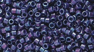 14SD897R: DB135 Delica Metallic Midnight Purple 11/0 - 9GM