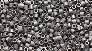 15SD812-M: DBS0321 Delica Galvanized Silver Matte 15/0 - 50GM