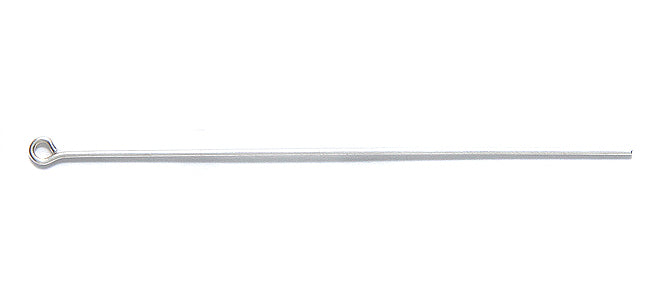 25FI63-1SS: Eye Pin Sterling Silver 2IN 22GA - 5PPK