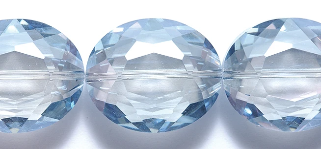 39CD371: Crystal Oval LT Blue Luster 20x24mm 6