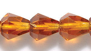 48FC254-2K: Limited CZ FC Drop TR MED DK Topaz 8x9mm 200PC
