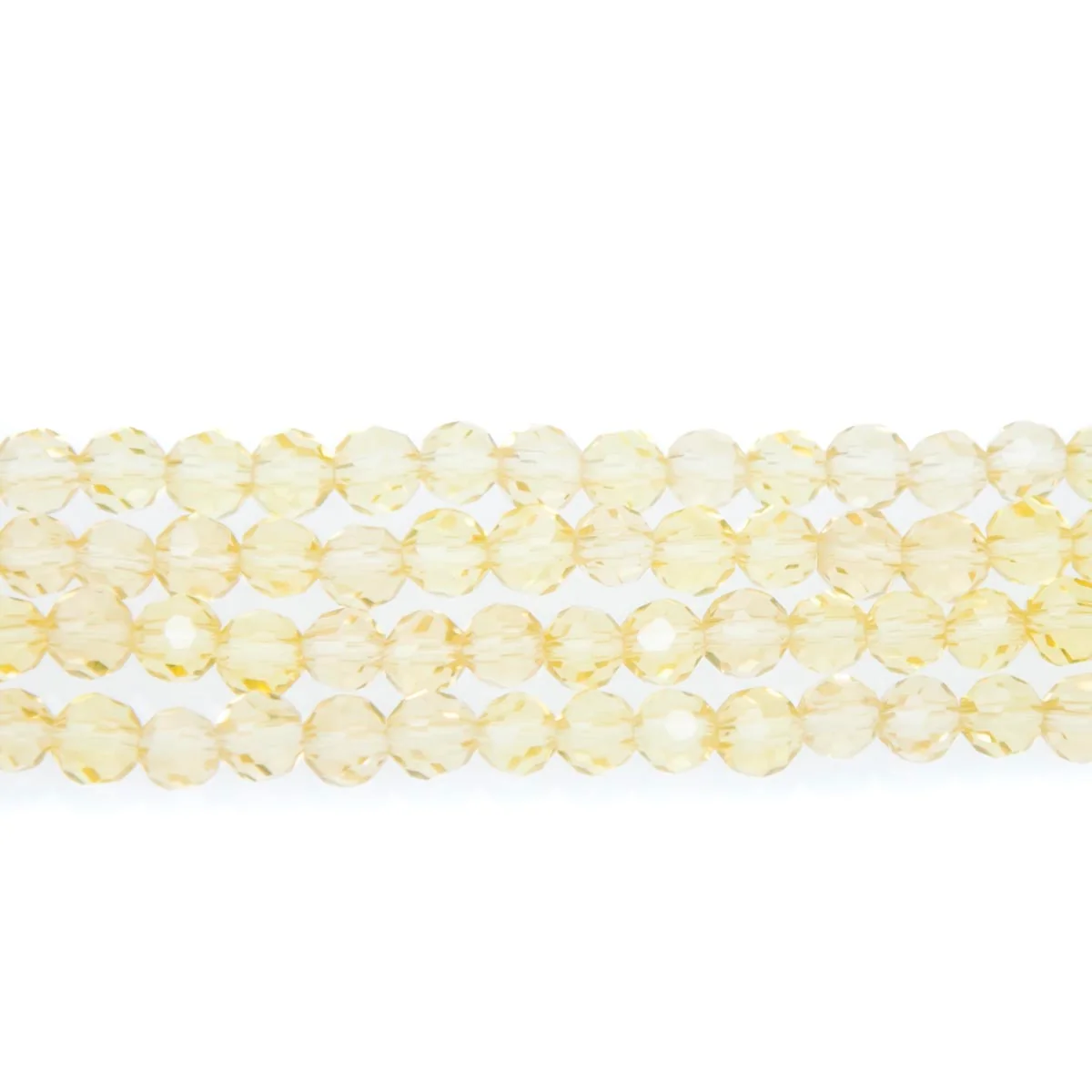 4CG251: 4mm Champagne Glass Faceted Round