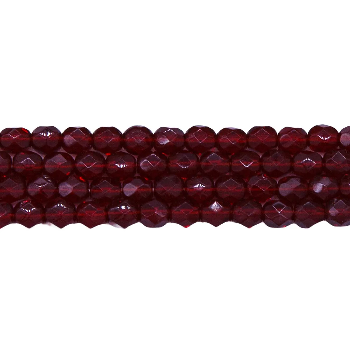 4FC246R: CZ FACET RD Trans Garnet 4mm-100PC