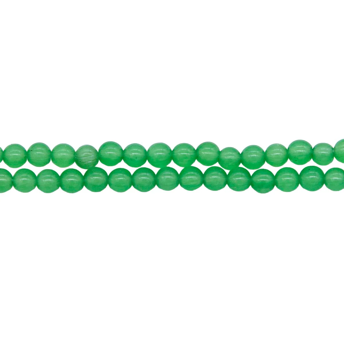 4FO686-2: Fiber Optic Bead Round Dark Green 3.5mm