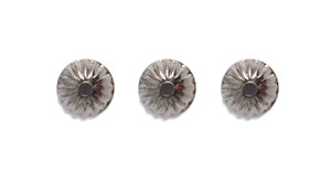 5FI256-GM: Bead Cap Fluted GNMTL 5mm - 20PC