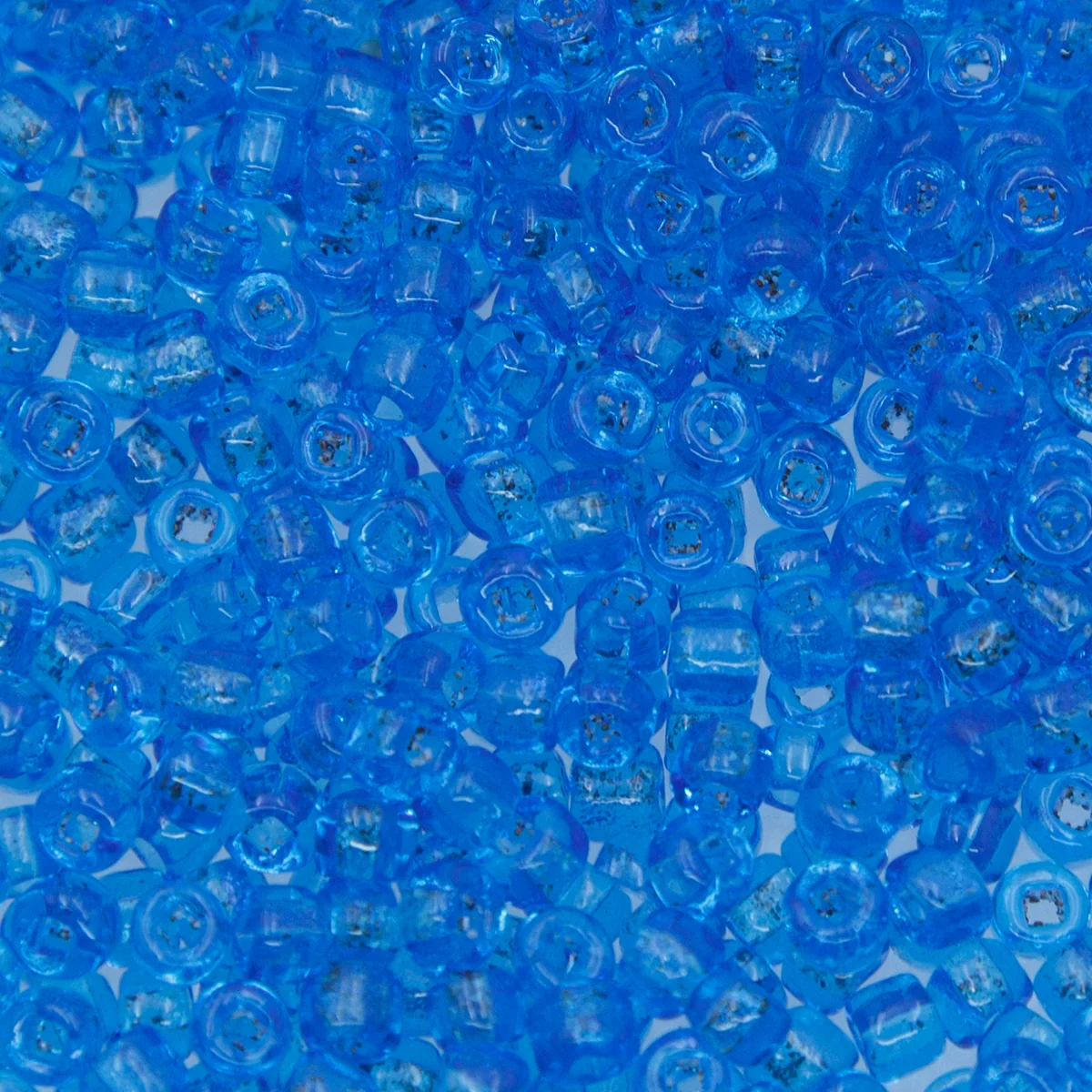 5SV100-48: Vintage Venetian Seed Bead Transparent Aqua 5/0 - 250 Grams