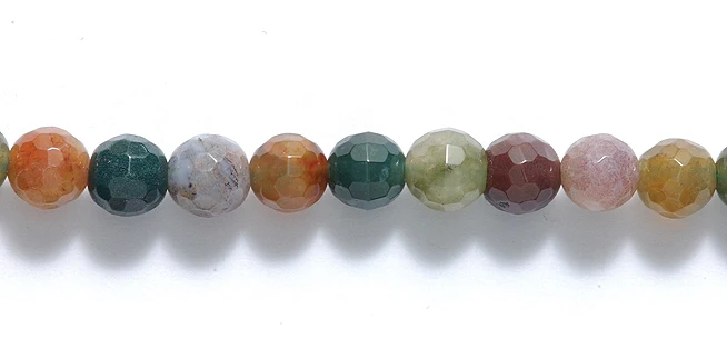 6ST453-F: Fancy Agate FC Round 6mm
