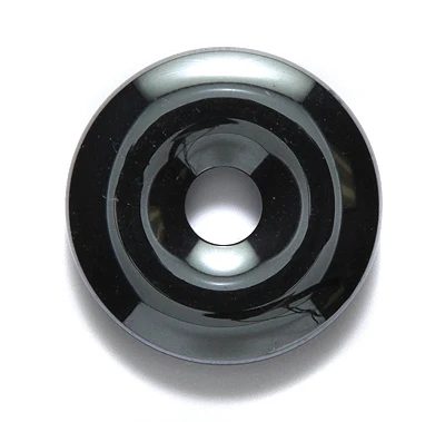 74ST403: Hematite Donut 30mm