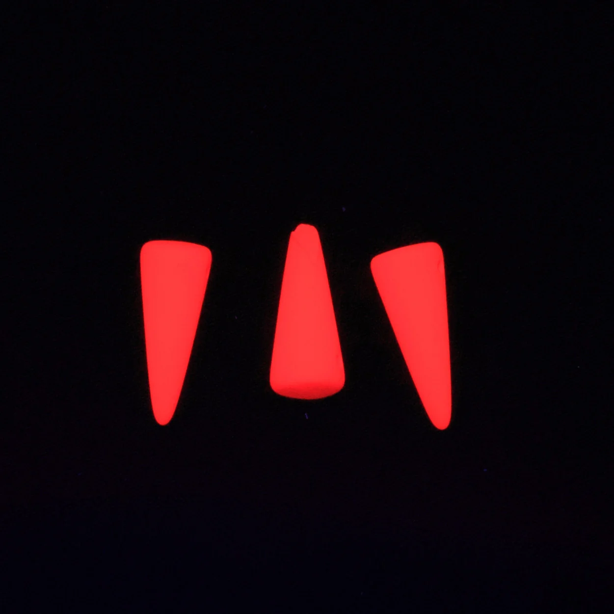 7DP638-NM: CZ Spike Neon Orange Matte 7x17mm 40PC - Image 2