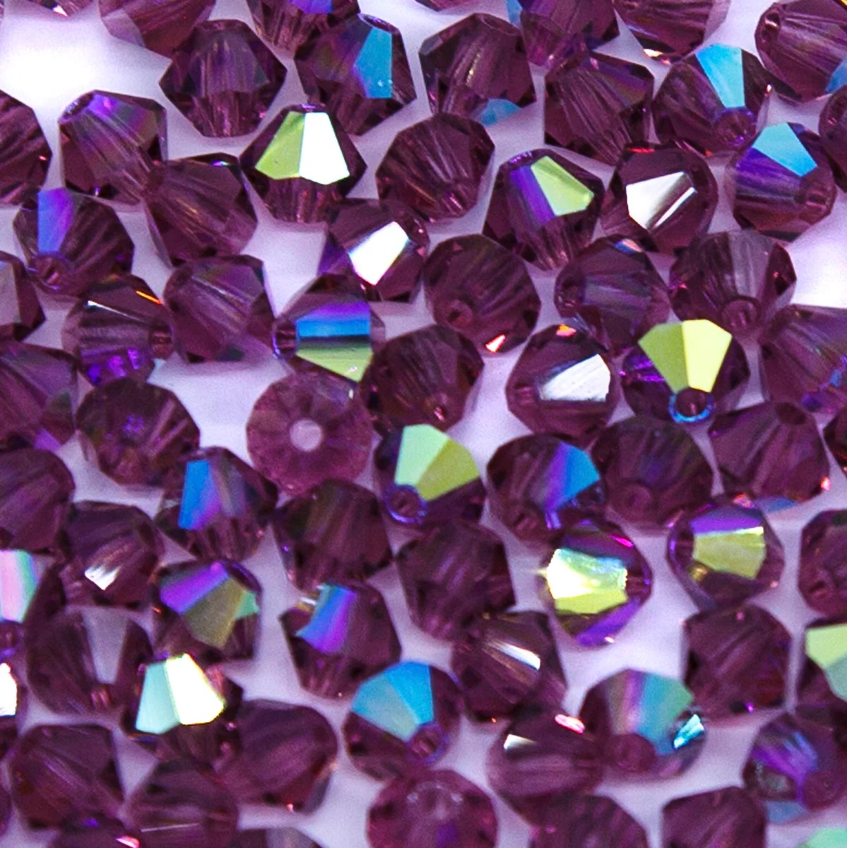 82CC598: Preciosa Crystal Dia Amethyst AB 4mm-144PC - Image 2