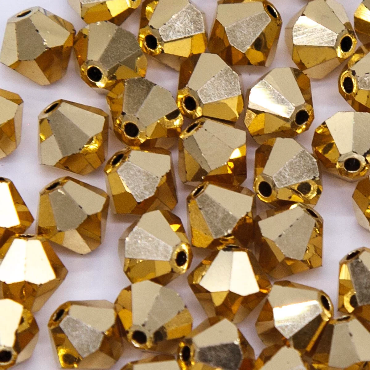 86CC854-FC: Preciosa Crystal Dia Aurum Full Coated 6mm-72PC - Image 2