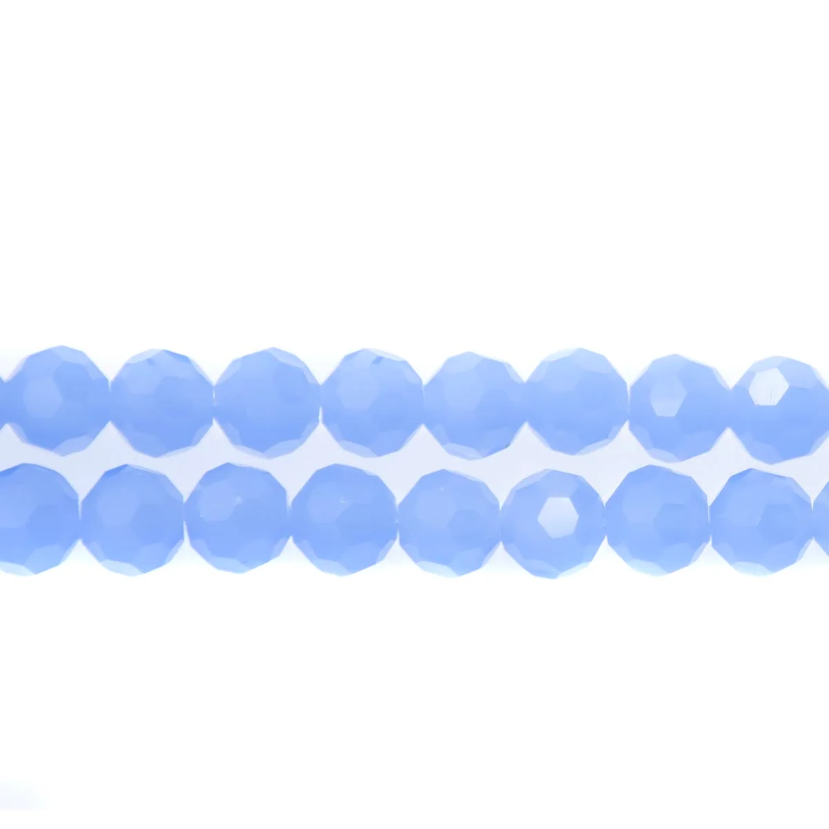 8CG270: 8mm Blue Opal Quartz Round Beads 15.5"