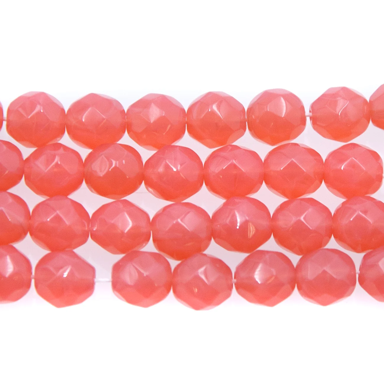 8FC290: CZ FACET RD Opal Pink 8mm-150PC