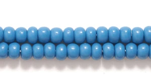 8SB167: CZ Seed Bead Opaque Slate Blue 8/0 3HK