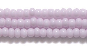 8SB191R: CZ Seed Bead Opaque Petal Pink 8/0-1HK