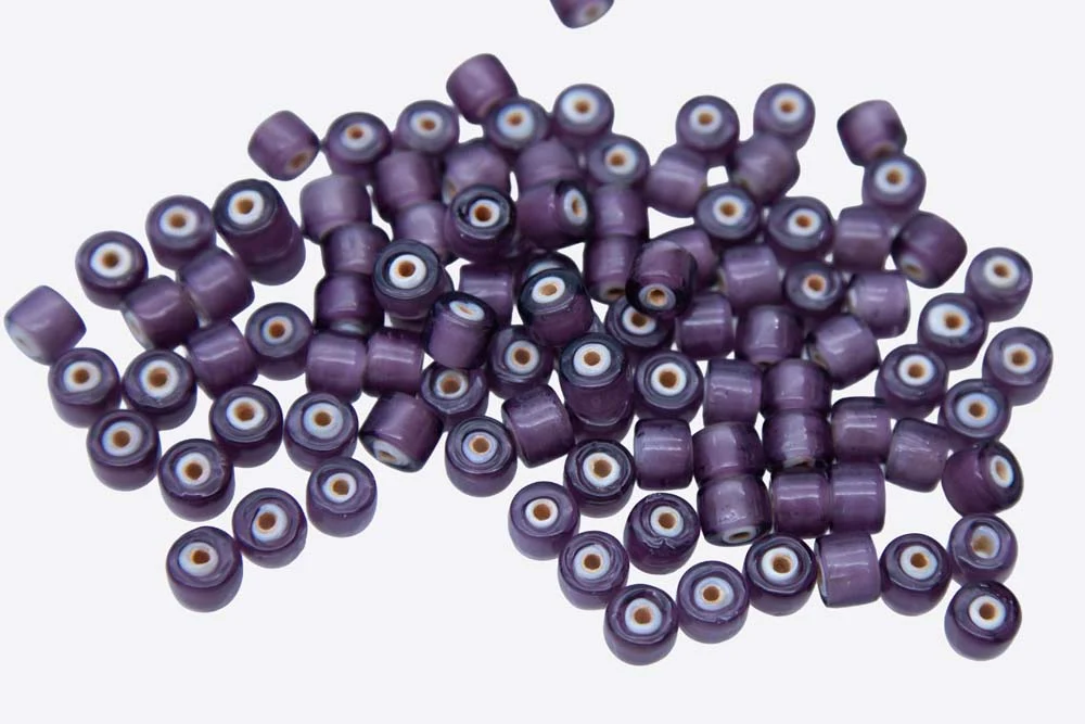 9IC797: Crow White Lined Dusty Lilac 9mm 100 Grams