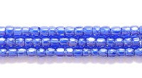 9SC378-T: CZ Seed Bead 3-cut TR Cobalt Luster 9/0 5HK