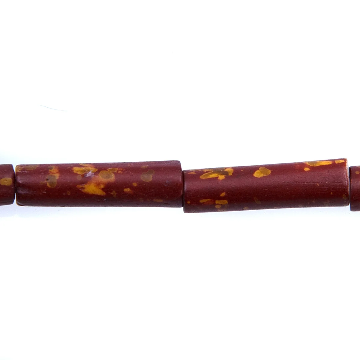 BN100-37: Rust Colored Bone Tube 24mm 13" String