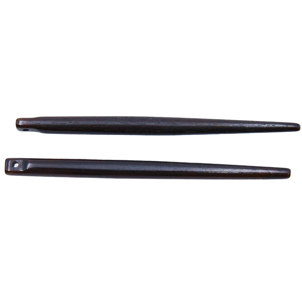 BN358-4: Bone Hair Pin Brown 4IN 4PC