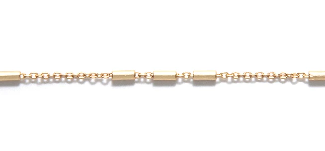 CX922-HG: Chain Elegant Satellite Bar 1.5x4mm SHG 1FT