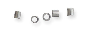 FI163-SBULK: Crimp Tube Silver Plate 2mm - .5OZ - Image 2