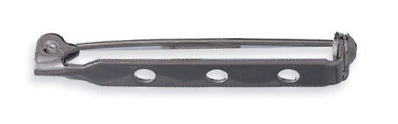 FI263-S: Brooch Pin Back Nickel Plate 1.5 Inch - 12PC