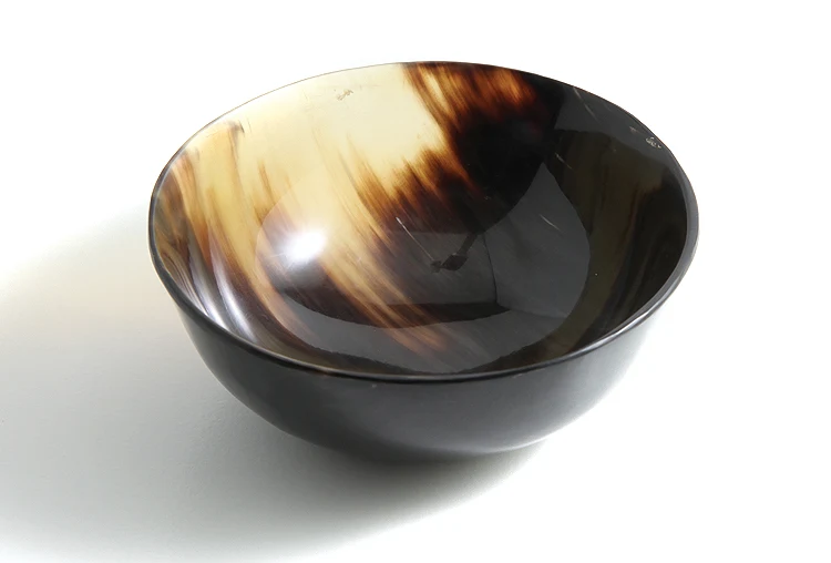 HR105-5: Water Buffalo Horn Bowl 5IN - 1PC