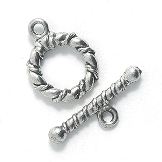 PW594-S: Toggle Ant Pewter 17mm
